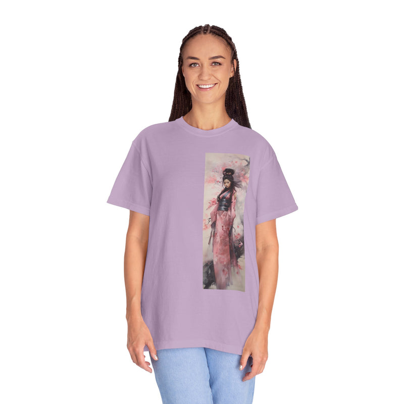 Japanese Woman Water Color - T-Shirt