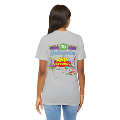 Personalized Name Kindergarten Teacher T-Shirt —  Kindergarten and Beyond Graphic Tee