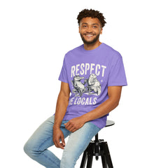 Alligator and Manatee Respect the Locals T-Shirt — Vintage Beach Vibes Graphic Tee