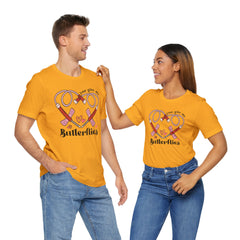 Phlebotomist Heart Butterflies Tee