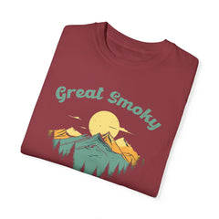 Great Smoky National Park National Park Graphic, Comfort Colors Soft Relaxed Fit Unisex Garment-Dyed T-shirt