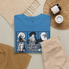The Brainy Bunch Tee — Vintage Scientist Portraits Graphic T-Shirt