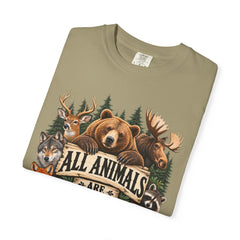 All Animals Are Pettable T-Shirt – Funny Animal Lover Wildlife Design