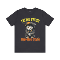 Funny Feline Fresh Hip Hop Style - Graphic Tee