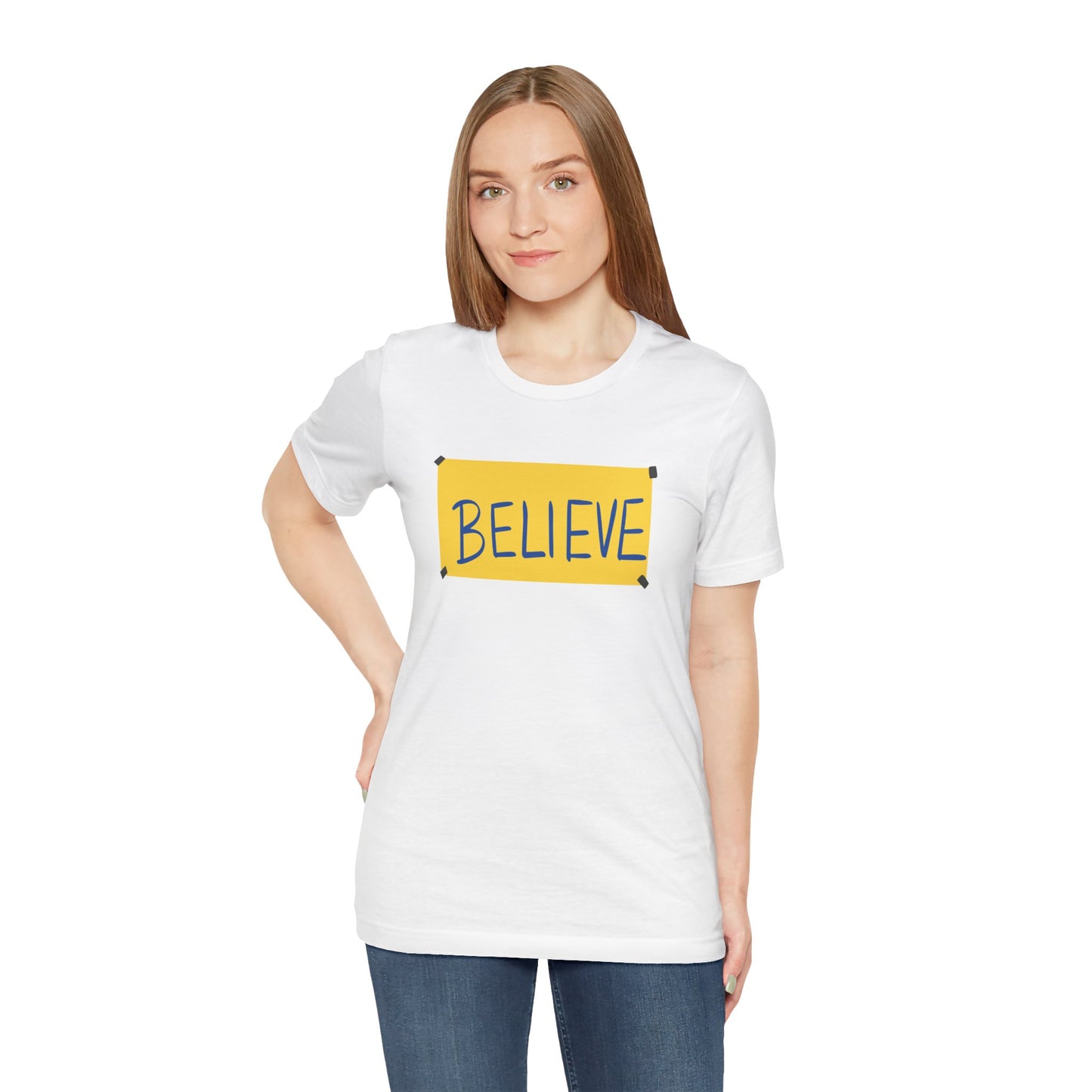 Ted Lasso BELIEVE SHIRT - Unisex Short Sleeve Tee