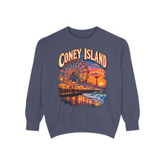Brooklyn's Coney Island Sunset Sweatshirt - Comfort Colors Soft