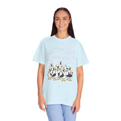 Funny K-6 Seagulls Personalized Teachers Name Garment-Dyed T-shirt