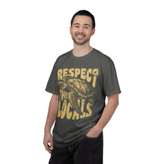 Respect the Locals T-Shirt — Sea Turtle Conservation Graphic Tee