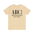 ABC Band tee, When Smokey Sings, vintage style band tee, gift for her, mom's retro tee, 80s music gift, mothers day gift, birthday gift