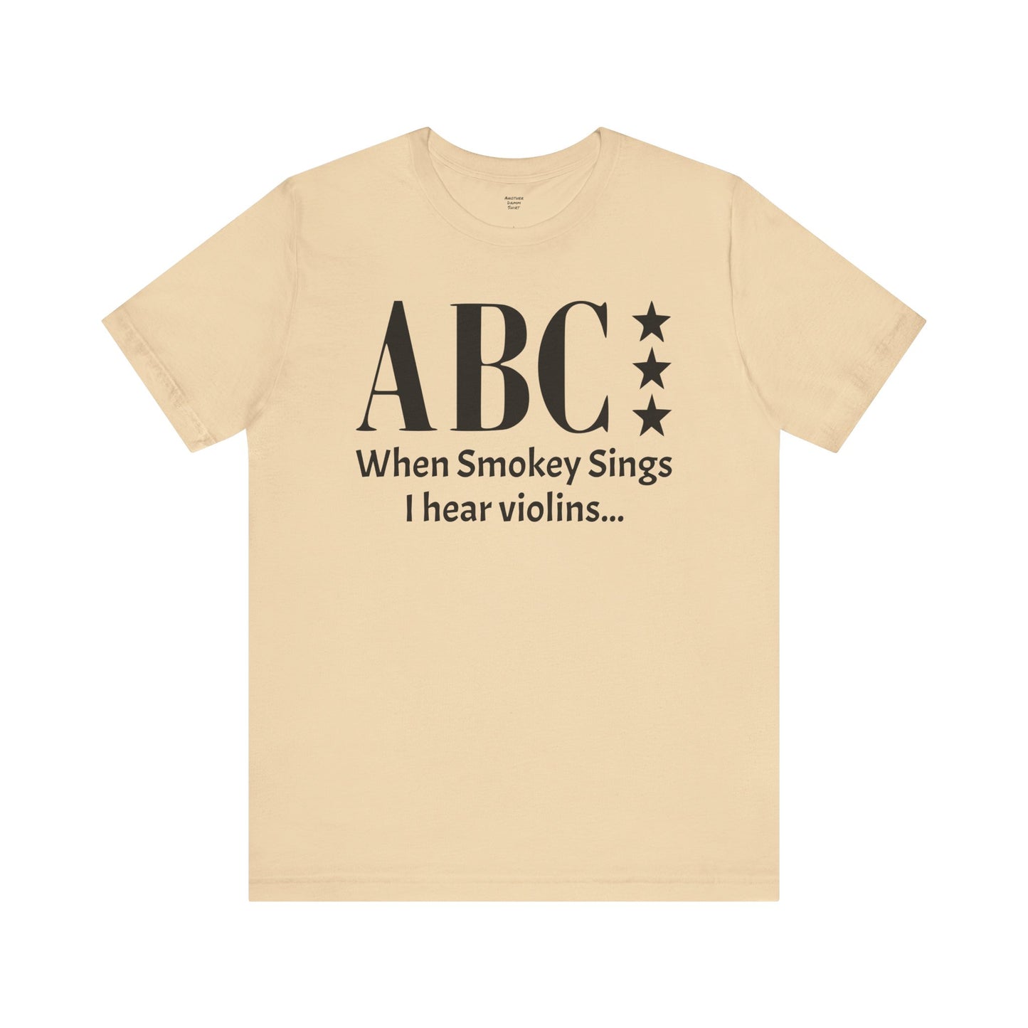 ABC Band tee, When Smokey Sings, vintage style band tee, gift for her, mom's retro tee, 80s music gift, mothers day gift, birthday gift