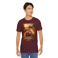 Find Your Red Barchetta Vintage Car T-Shirt