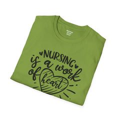 Nurse Quote - Unisex Softstyle T-Shirt | Nurse Awareness, Medical Apparel, Gift For Her, Scrubs Lover, Hospital Staff Gift, Registered Nurse