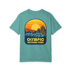 Olympic National Park Unisex T-Shirt, Vintage Graphic Tee, Nature Lover Gift, Travel Souvenir, Outdoor Adventure Apparel, Unisex Casual Wear
