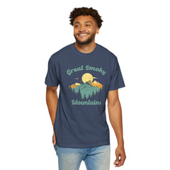 Great Smoky National Park National Park Graphic, Comfort Colors Soft Relaxed Fit Unisex Garment-Dyed T-shirt