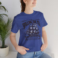 Spilling The Tea Since 1773, Sailing Ship Graphic, Unisex Jersey Short Sleeve Tee