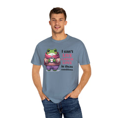 Vintage Style Funny Frog Tshirt  - Stylish Unisex T Shirt