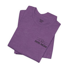Dog Mom T-Shirt — Personalized Your Dog Image  Tee (Custom Name)
