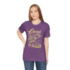 Local Egg Dealer Unisex Jersey Tee - Perfect for Farmers & Foodies