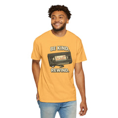Be Kind Rewind Cassette T-Shirt — Retro 80s Vintage Tape Tee