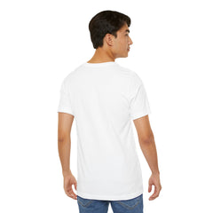 Red White and Blue Farmer Graphic, Unisex Jersey Short Sleeve Tee
