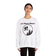 E.T.  The Movie - Unisex Heavy Blend Crewneck Sweatshirt | Alien Lover | E.T. Movie | Gift For Him | Gift For Her | Fan Gift