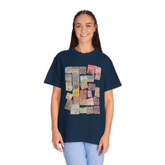 Classic Rock Concert Tickets  Garment-Dyed T-shirt