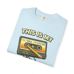 Mixtape Face T-Shirt — Retro Cassette Music Graphic Tee