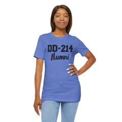 DD-214 Alumni Tee — Military Service Veteran Tribute T-Shirt