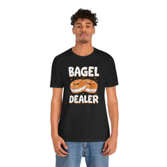 Funny Bagel Dealer Tee - Graphic Shirt