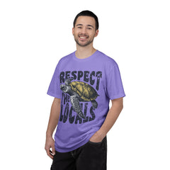 Respect the Locals T-Shirt — Sea Turtle Conservation Graphic Tee