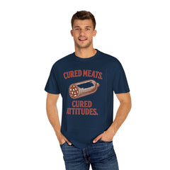 Cured Meats Graphic Tee - Funny Foodie Wear, Gift for Meat Lovers