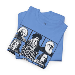 The Brainy Bunch Tee — Vintage Scientist Portraits Graphic T-Shirt