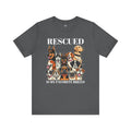 RESCUED IS MY Favorite Breed - Unisex Jersey Short Sleeve Tee
