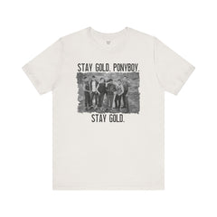 The Outsiders Shirt, Front and Back Images, Greasers Characters Shirt, Unisex Jersey Short Sleeve Tee