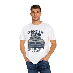Retro Pontiac 1971 Trans Am High Output -455 Unisex Comfort Colors Garment Dyed T-Shirt