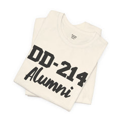 DD-214 Alumni Tee — Military Service Veteran Tribute T-Shirt