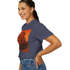 Not Fragile Unisex Garment-Dyed T-Shirt -BTO Inspired Vintage Guitar Graphic Tee