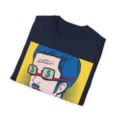 Dumb And Broke Guy Unisex Softstyle T-Shirt  Pop Art
