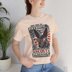 Personalized with your Dogs name and image Patriotic Dog T-Shirt