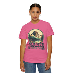 Glacier National Park Graphic, Comfort Colors Soft Relaxed Fit Unisex Garment-Dyed T-shirt