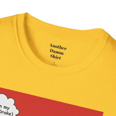 Call Me On My Cell Phone Unisex Softstyle T-Shirt  Pop Art Girl