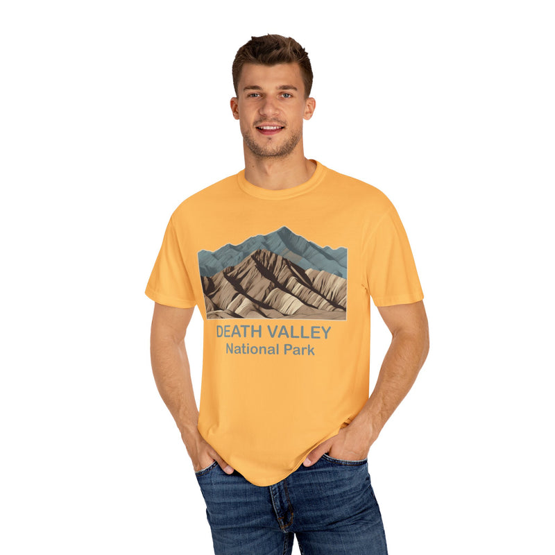 Death Valley National Park Graphic, Comfort Colors Soft Relaxed Fit Unisex Garment-Dyed T-shirt