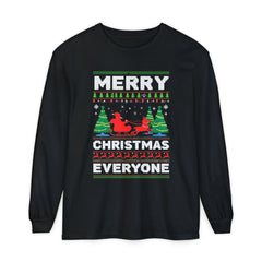 Merry Christmas Everyone Long Sleeve T-Shirt - Unisex Holiday Apparel