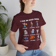 Motivational Kids Tee - I Can Do Hard Things - Unisex Jersey Shirt, Uplifting Gift for Children, Inspirational Apparel, Back to [...]