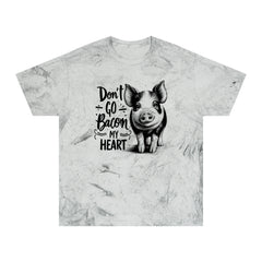 Don't Go Bacon My Heart - Pig Graphic Unisex Color Blast T-Shirt