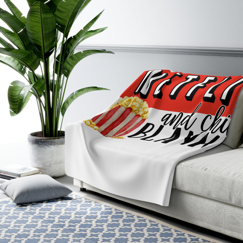 my NETFLIX - Sherpa Fleece Blanket | Comfort, Gift For Him, Gift For Her, Fan Gift, Birthday Gift, Cozy Gift, Pop Culture, Streaming Fan