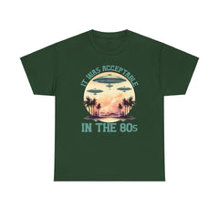 Funny 80s UFOs - Unisex Heavy Cotton Tee