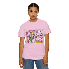 Floral Teacher T-Shirt - Comfort Colors Soft