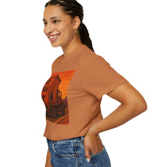 Not Fragile Unisex Garment-Dyed T-Shirt -BTO Inspired Vintage Guitar Graphic Tee