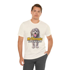 My Therapist Has A Wet Nose Personalized with your dog(s) image T-Shirt